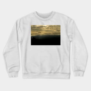 Golden Sun Mountains Crewneck Sweatshirt